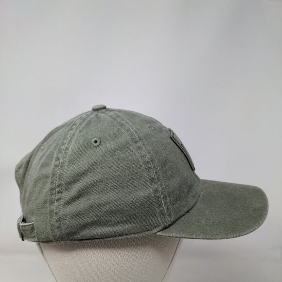 PINK Victoria's Secret Slideback Hat Green One Size Adjustable 6 Panel Cotton - Picture 4 of 9